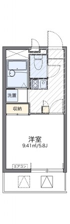 レオパレスブルーパイン松本の物件間取画像